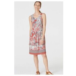 J. Jill Shift Dress Women Size XL Multicolor Sleeveless